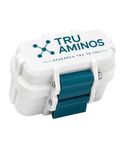 TruAminos 3-slot vial case