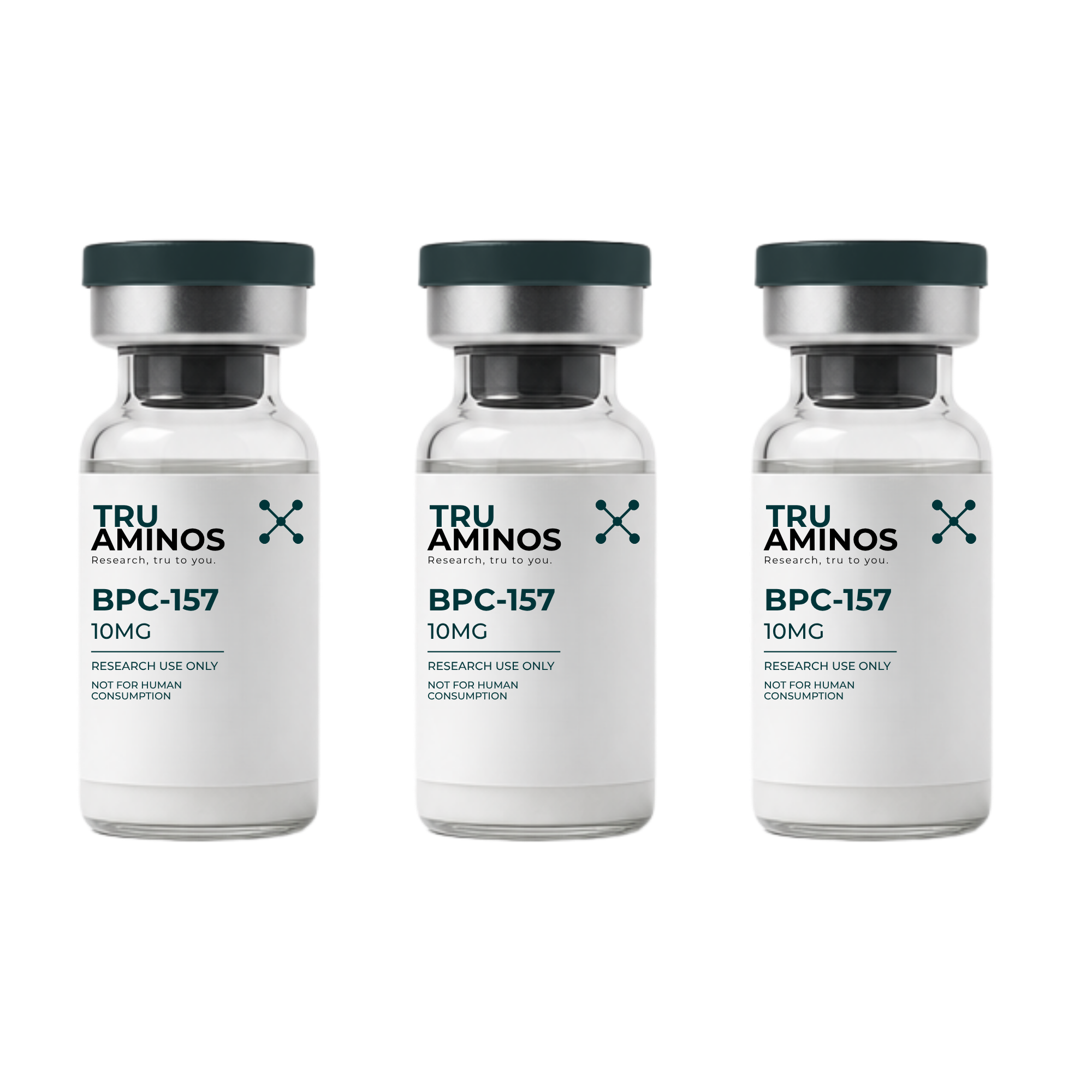 TruAminos research vial — BPC-157 3-Vial Kit