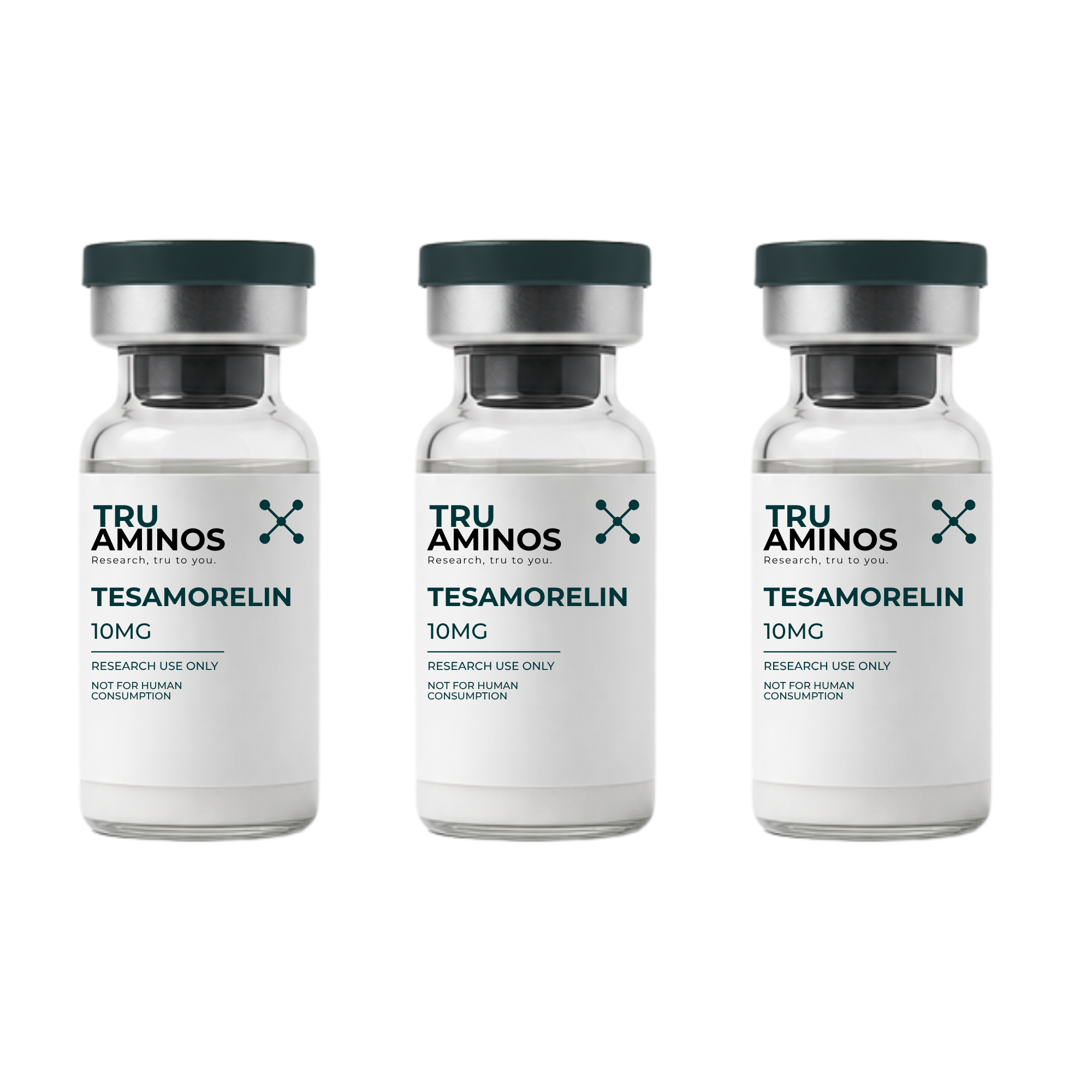 TruAminos research vial — Tesamorelin 3-Vial Kit