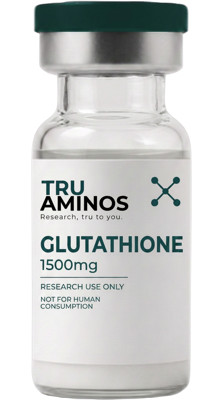TruAminos research vial — Glutathione
