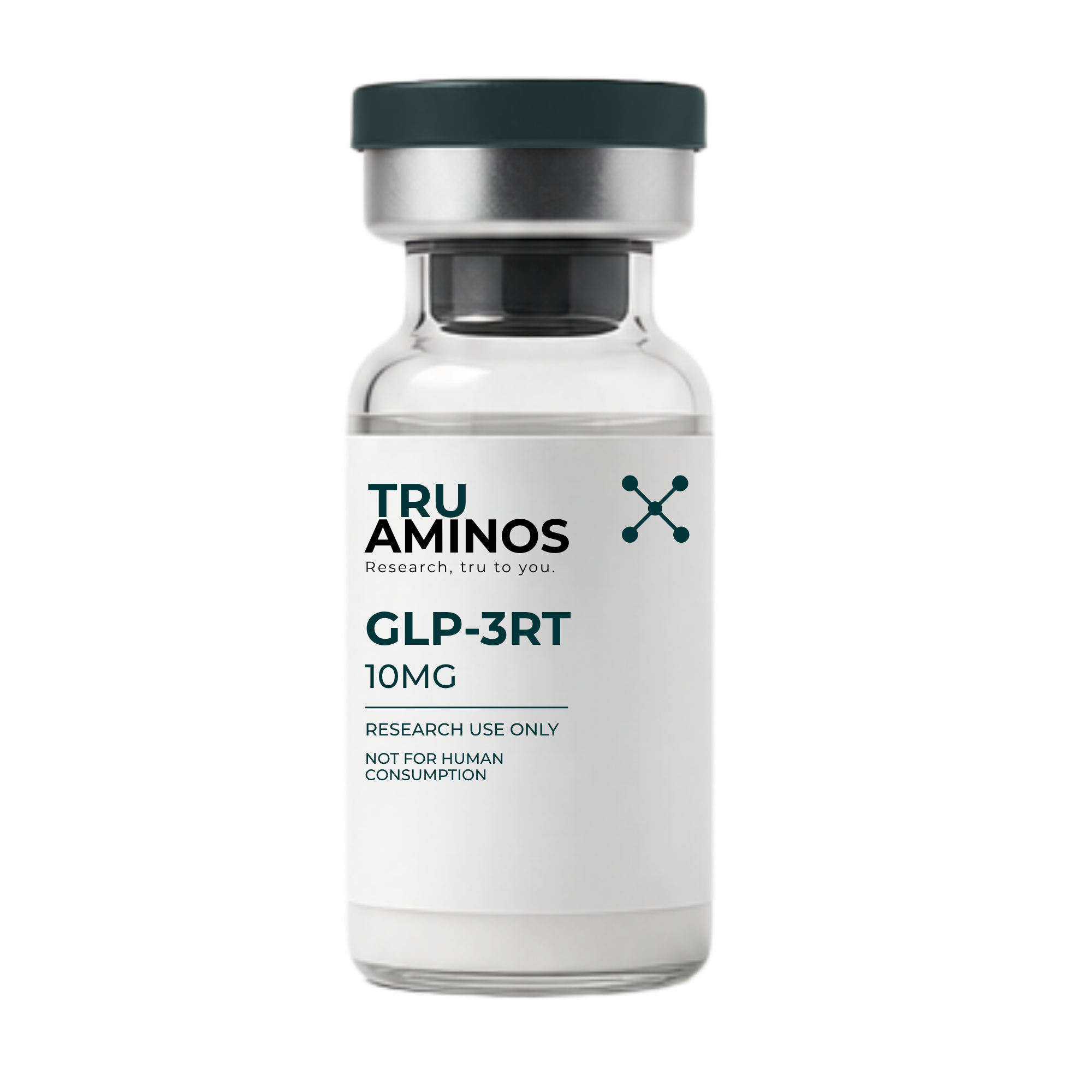 TruAminos research vial — GLP-3RT