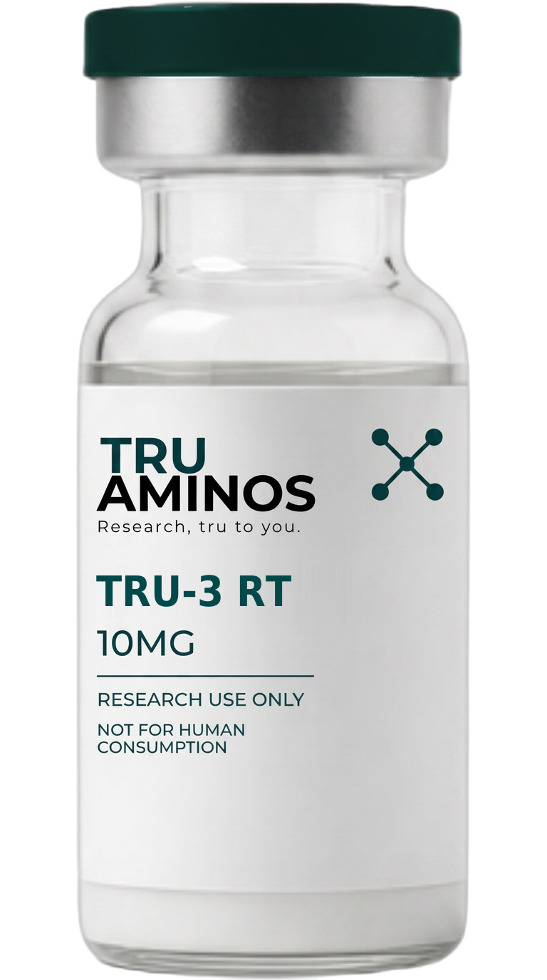 TruAminos research vial — TRU-3 RT (8x TESTED)